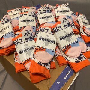 [25 Pack] Bombas Moonbeam Leopard Camo Medium Calf Socks